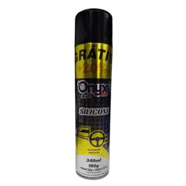 Imagem de Silicone Spray Aerossol Onyx Plus ON-621 Maxi Brilho Proteção Combate 