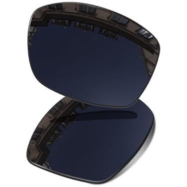 Imagem de Vonxyz Lentes de substituição para óculos de sol elétricos Backbone – preto invisível polarizado