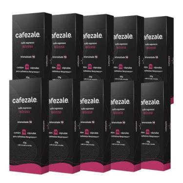 Imagem de 100 Cápsulas Compatíveis Nespresso Café Intenso - Cafezale