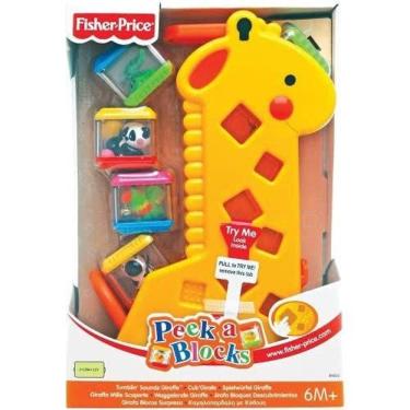 Imagem de FISHER-PRICE Girafa com Blocos Mattel B4253