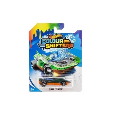 Imagem de Bhr15 hot wheels carros color shifters super stinger jdn31 (43351) - M