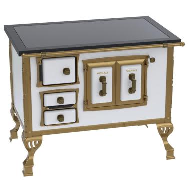 Imagem de Fogao a Lenha Venax GII n 2 Colonial Premium Branco SD
