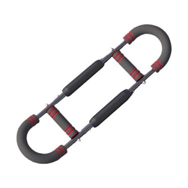 Imagem de Dynwave Exercitador de braço, fortalecedor de antebraço, equipamento de treino ajustável, fortalecedor de braço para tríceps, Vermelho