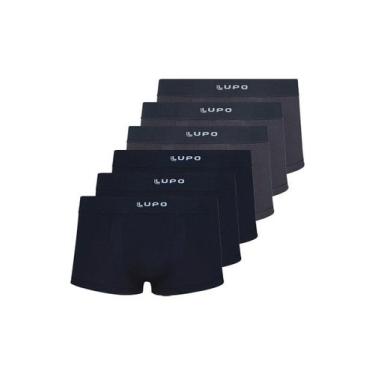 Imagem de Kit com 6 Cuecas Sunga Lupo 656-001 Colorido, M