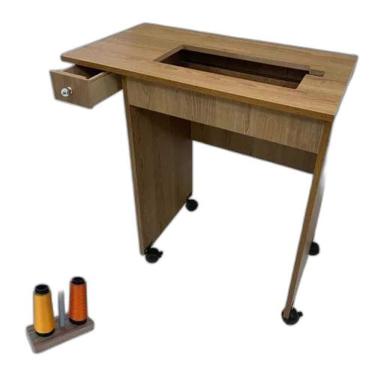 Imagem de Mesa Tampo Bancada Máquina Costura Singer Facilita 2918