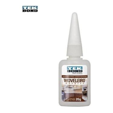Imagem de 3 X Cola Adesivo Instantânea Tek Bond Moveleiro 793 20Gr
