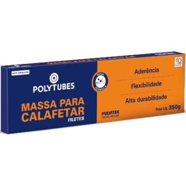 Imagem de Massa Para Calafetar Em Filetes Cinza 350g - Pulvitec