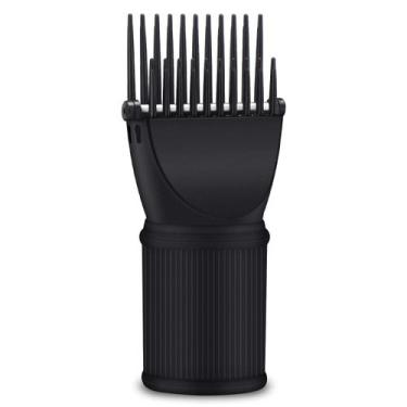 Imagem de Acessório de pente para secador de cabelo Segbeauty Black para secador