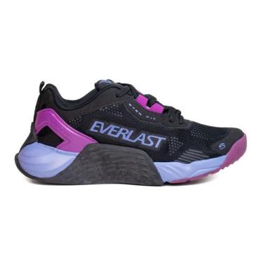Imagem de Tênis Everlast Climber Ultra Masculino, 37, Preto, Roxo