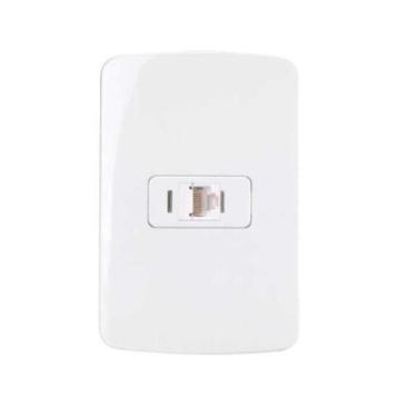 Imagem de Conjunto Tomada RJ45 CAT5E Informática 4x2 B3 MarGirius