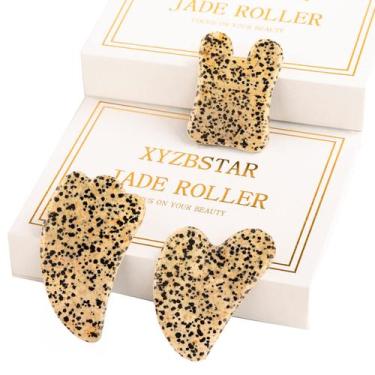 Imagem de Conjunto de ferramentas faciais Gua Sha XYZBSTAR Gua Sha Massageador d