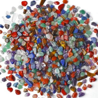 Imagem de Aquário Gravel Rocks YATOJUZI 450g 7 Chakra Crystal Chips
