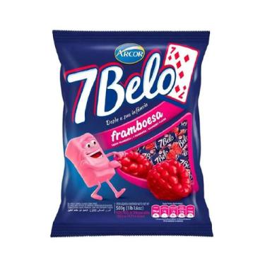 Imagem de Bala 7 Belo Framboesa 500g Arcor