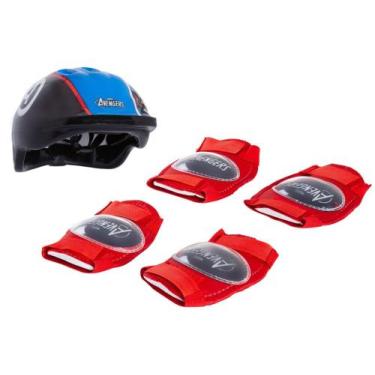 Imagem de Kit Proteção Infantil Patins Skate e Bicicleta - Multikids BR1166