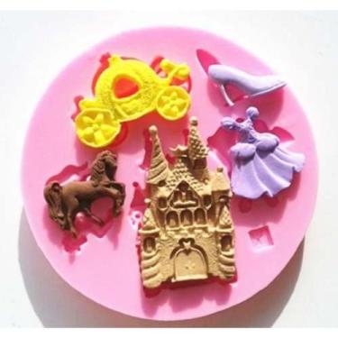 Imagem de Molde de silicone princesa para decorar f204 - CM