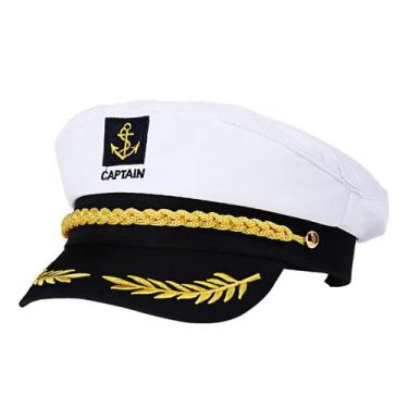 Imagem de Chapéu de capitão de iate, traje de marinheiro, boné de marinheiro aju