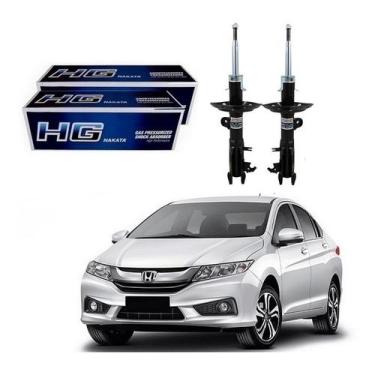 Imagem de Par Amortecedor Dianteiro City 1.5 2015 A 2017 - Nakata