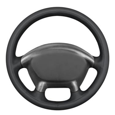 Imagem de MEWANT Capa de volante costurada à mão estilo 3D para Chevrolet (Chevy) Corvette C5 1997-2004 Acessórios de volante para Chevrolet (Chevy) Corvette C5