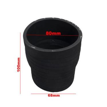 Imagem de Mangueira Universal Adaptação Turbina Intercooler 80x68mm - JAMAICA