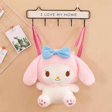Imagem de Boneca De Pelúcia Sanrio De 32CM Cinnamorol Kuromi Mochila Para Menina