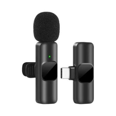 Imagem de Microfone Lavalier Sem Fio Para Transmissões Ao Vivo No YouTube, TikTo