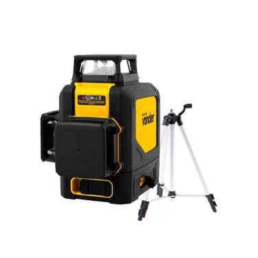 Imagem de Nível A Laser Vonder 3 Linhas Verde 360º 30 Metros Bateria