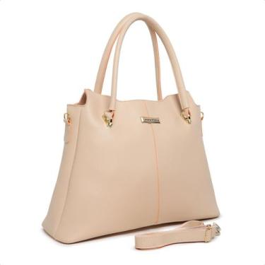 Imagem de Bolsa feminina transversal com alça lateral bolsa grande e espaçosa la