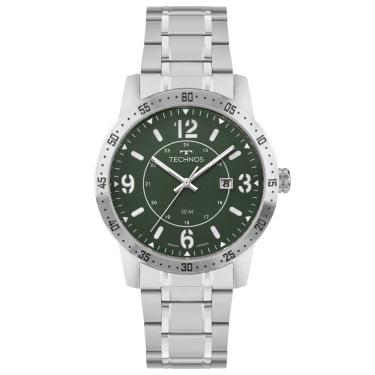 Imagem de Relógio Technos Masculino Militar Prata - 2115uby-1v