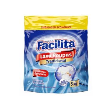 Imagem de Lava Roupas em Pó Tradicional 5kg Facilita