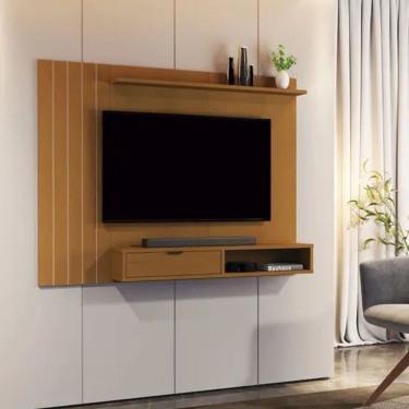 Imagem de Painel para TV Até 40 Polegadas Jb 5001 1 Porta Nature - Jb Bechara
