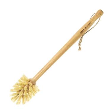 Imagem de Escova para garrafas GREENTH PRO Nature Bamboo com cerdas de sisal