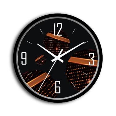 Imagem de Relógio de Parede Quartzo Silencioso Grande 30x30cm