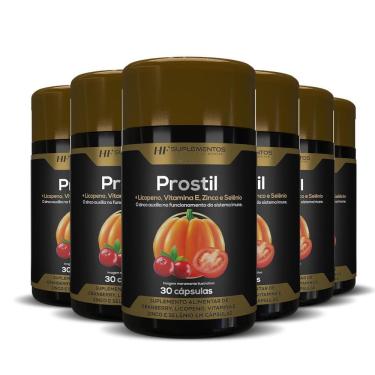 Imagem de 6X Prostil Oleo Semente De Abobora 30Caps Hf Suplementos
