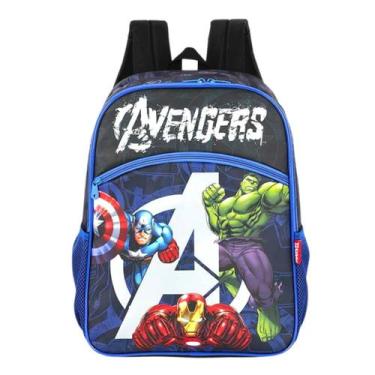Imagem de Mochila de Costas Avengers Vingadores Infantil - Luxcel