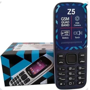 Imagem de Celular para Idoso BLU Z5 Teclado Grande Rádio FM Dual Chip