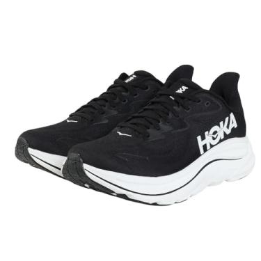 Imagem de HOKA Tênis feminino Clifton 10, Preto/branco, 6 Wide