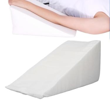 Imagem de Travesseiro de Cunha, Cunhas de Cama e Posicionadores de Corpo Travesseiros de Cunha Travesseiro de Cunha de Cunha para Feridas na Cama, Lateral, Após Cirurgia, Joelhos Elevados (Branco)