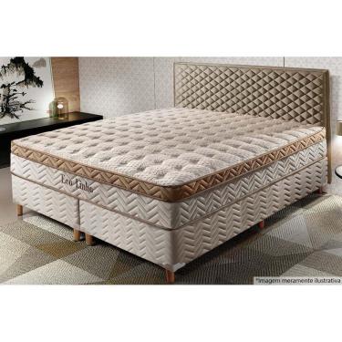 Imagem de Colchão Queen Molas Masterpocket Ensacadas Eco Linho Euro Pillow (158x198x32) - Paropas