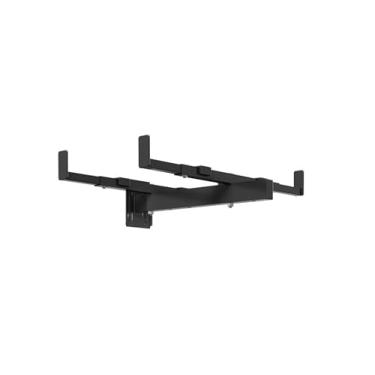 Imagem de Suporte para micro-ondas – Rack de armazenamento para cozinha branco ou preto, capacidade de carga de 40 kg(Branco)