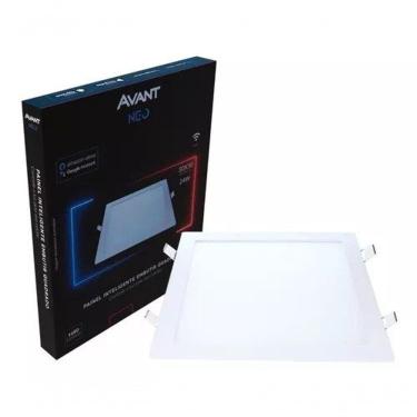 Imagem de Painel Led Avant 24w Embutir Quadrado Wifi Branco - 24w
