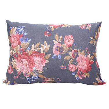 Imagem de Fronha Estampada Avulsa Portallar Malha 100% Algodão Linha Casa Viena/arenito