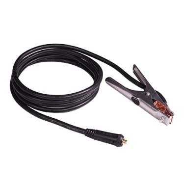 Imagem de Suporte de eletrodo de soldagem 200A com grampo de terra de soldador montado por cabo de 3 m para ARC ZX7 MMA (grampo (200A) com calbe (3M))