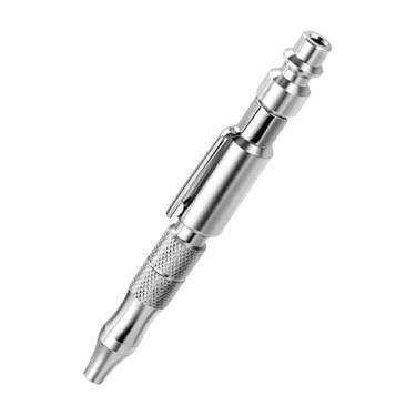 Imagem de Ｂｅｓｇａ Soprador de ar portátil ajustável para limpeza de poeira, leve, de metal, prático, para ferramentas pneumáticas, com encaixe rápido de