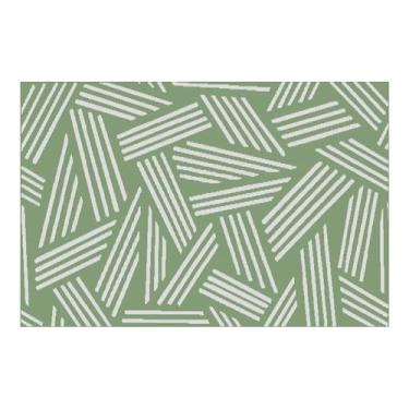 Imagem de SPXMQSS Tapetes de exterior para jardim, tapete lavável antiderrapante tapete de plástico reversível resistente ao desgaste para acampamento, deck, praia, piquenique, quintal 183 x 275 cm C