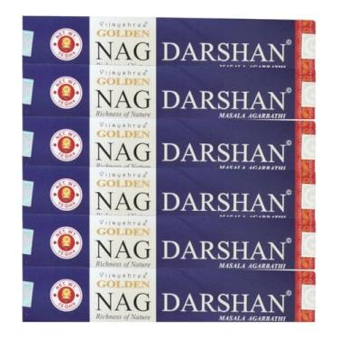 Imagem de Incenso Vijayshree Golden Nag Darshan Cx.6un.15g