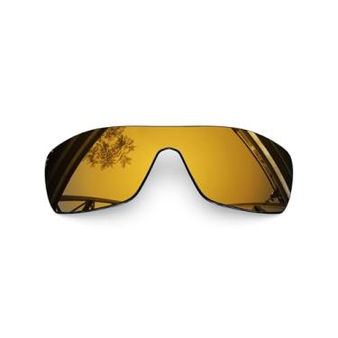 Imagem de SmartVLT Lentes de substituição masculinas bronze dourado para óculos de sol Oakley Batwolf OO9101