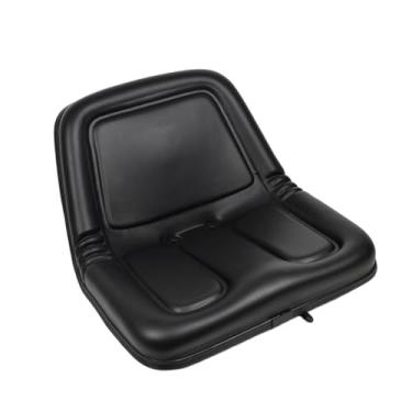 Imagem de RNXRZANK Assento Universal para Trator, com Estofamento em Espuma, Revestimento em Couro Confortável, Orifícios de Drenagem, Acessório para Cortador de Grama E