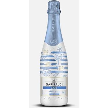 Imagem de Vinho Branco Garibaldi ICE Zero Álcool, Bebida Não Alcoólica, Garrafa de Vidro