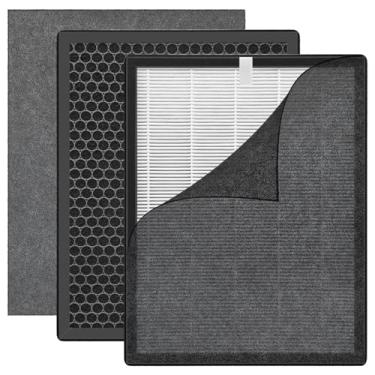 Imagem de HODSEUKIN Filtro Replacemet para purificador de ar, compatível com purificadores de ar VEWIOR KJ300 (pacote com 2)