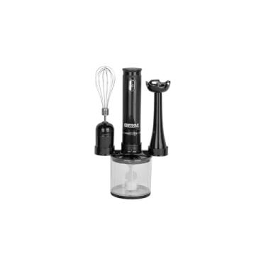 Imagem de Kit Mixer, Processador e Batedor de Alimentos 3 em 1, 200W, 220V, Aço Inox, Copo 700ml, Preto e Branco Sortido